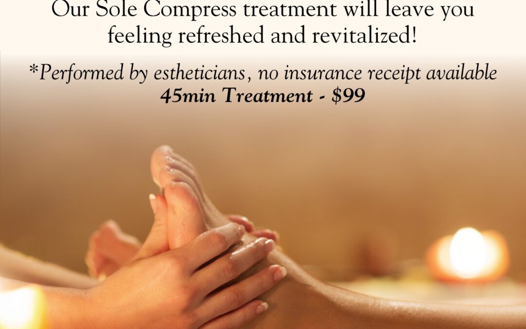 Discover our newest service: Sole Compress for Tired Legs