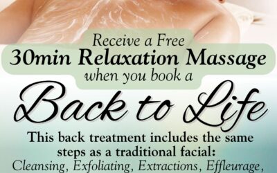 Receive a Free 30 minute Relaxation Massage